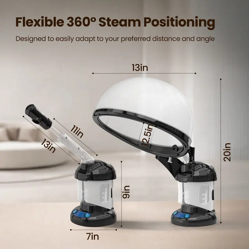 🔥Hair Steamer 2-in-1 Ozone Facial Steamer for Personal Care